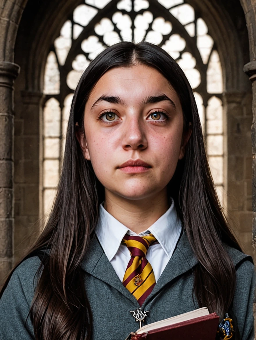 A female student at Hogwarts Academy