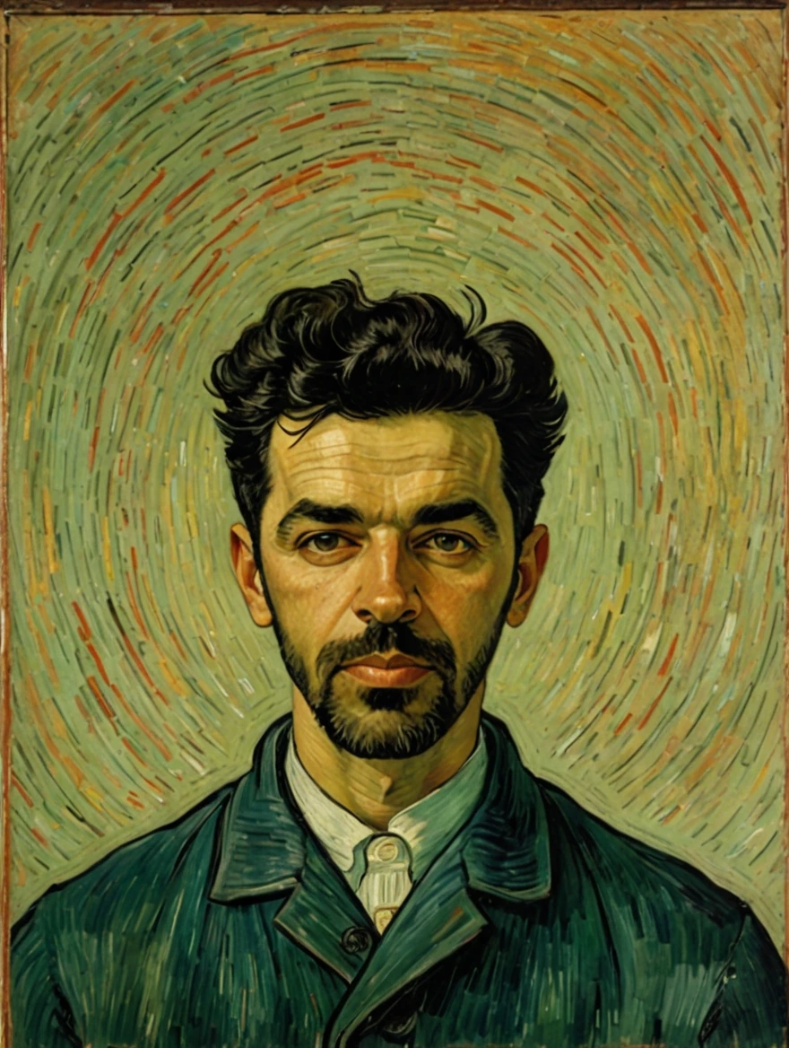 male portrait by Van Gogh