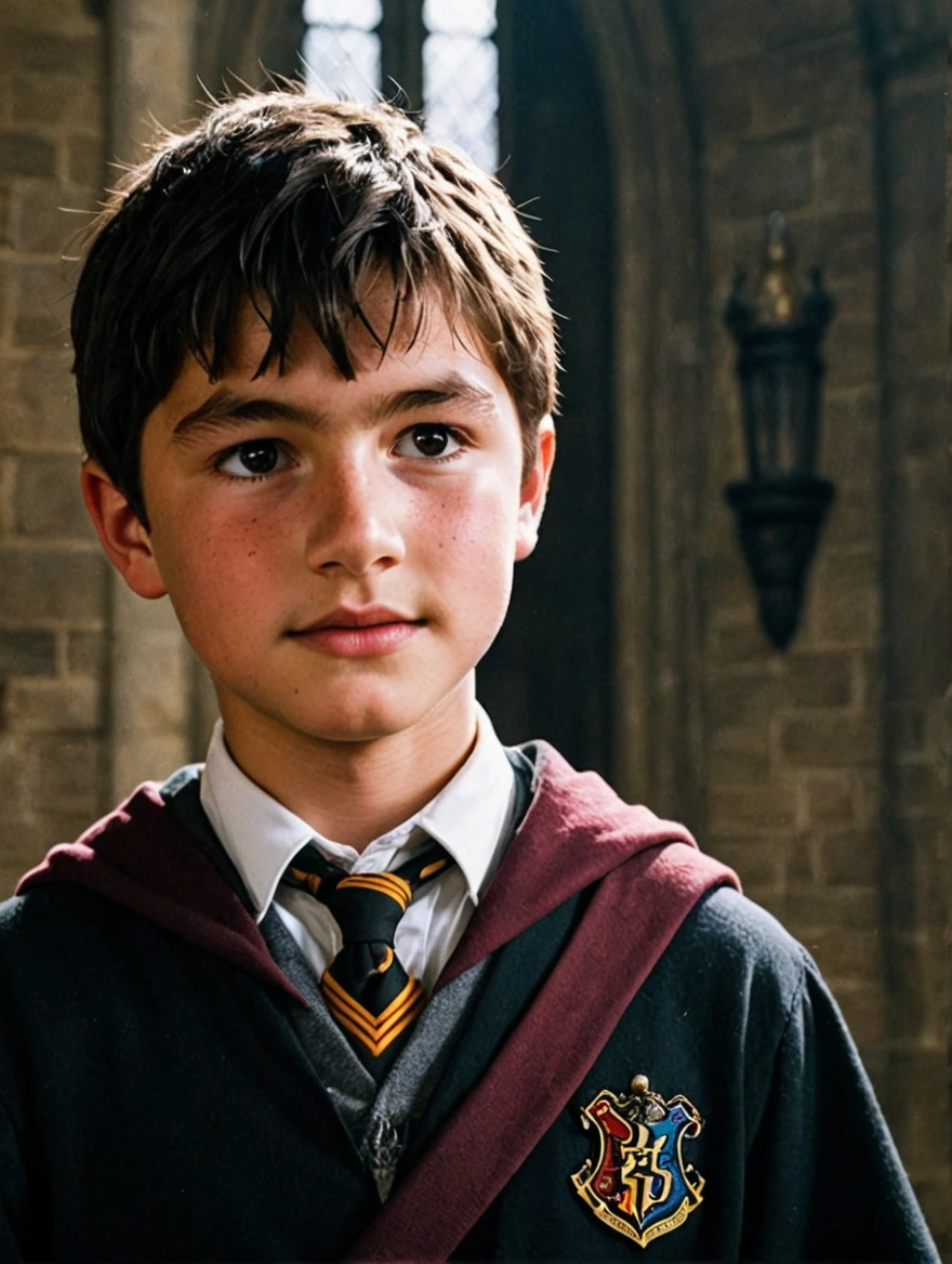 A male student at Hogwarts Academy