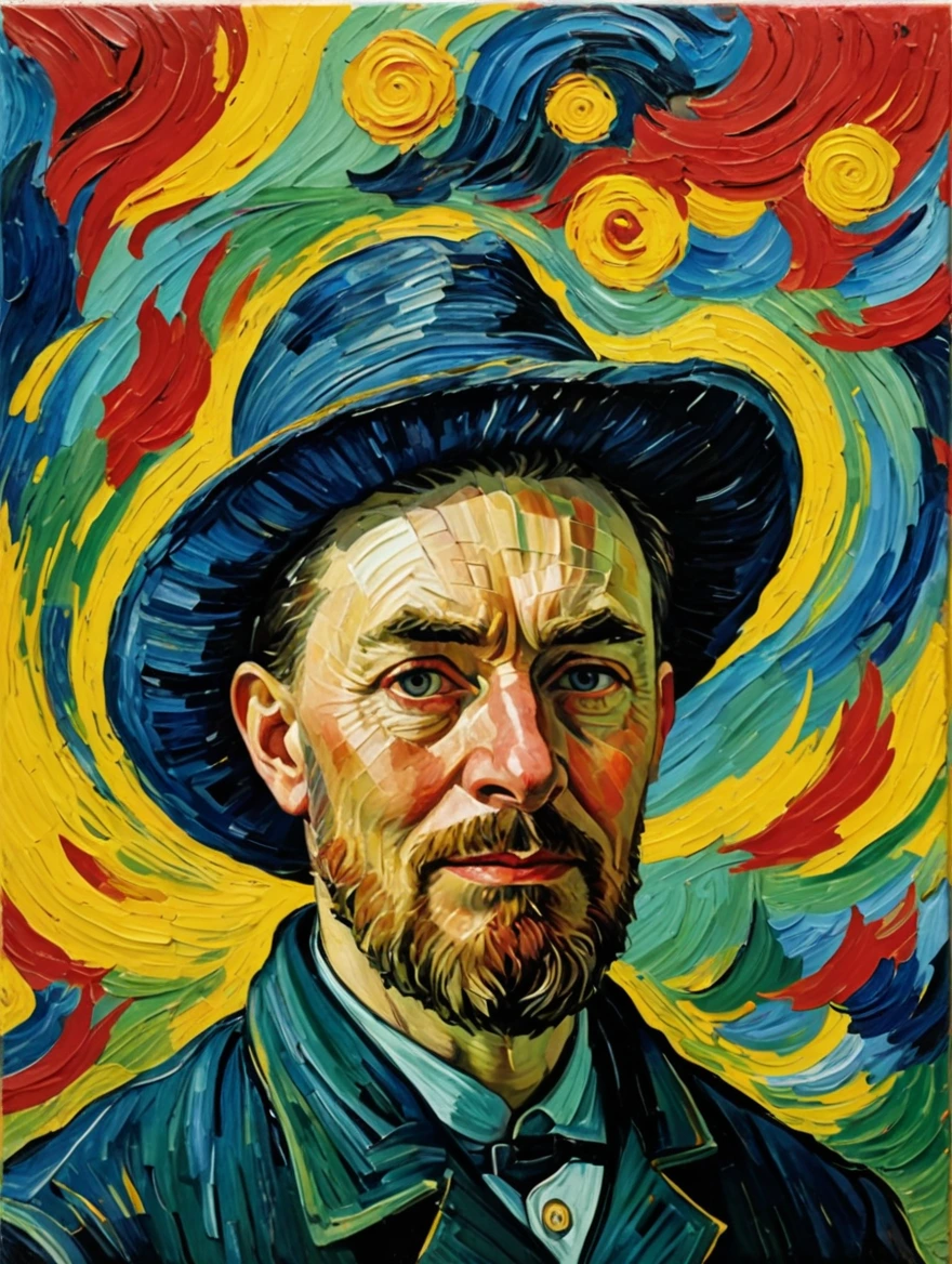 male portrait by Van Gogh