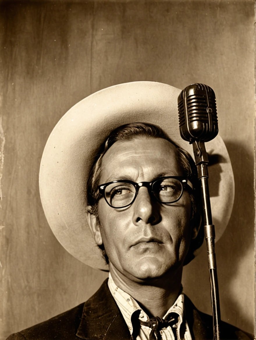 A singing cowboy in the 1940s