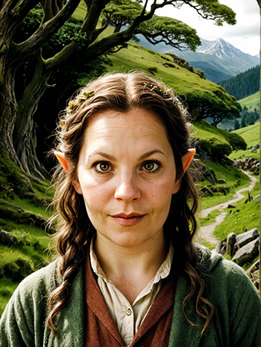 A female Hobbit