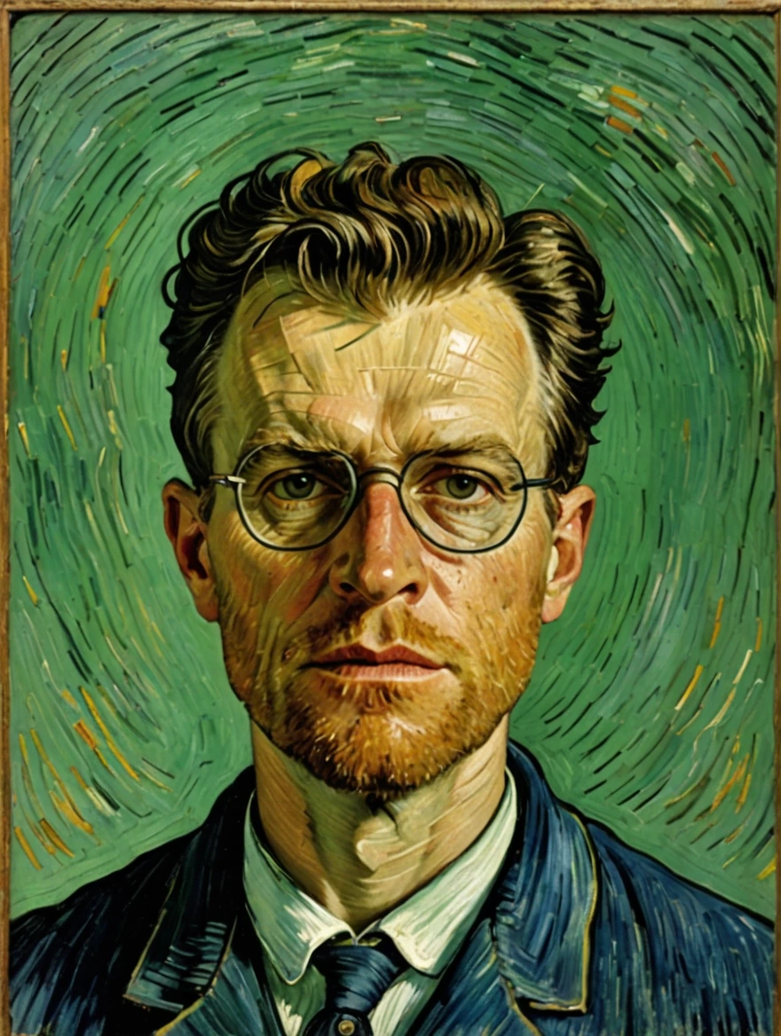 male portrait by Van Gogh