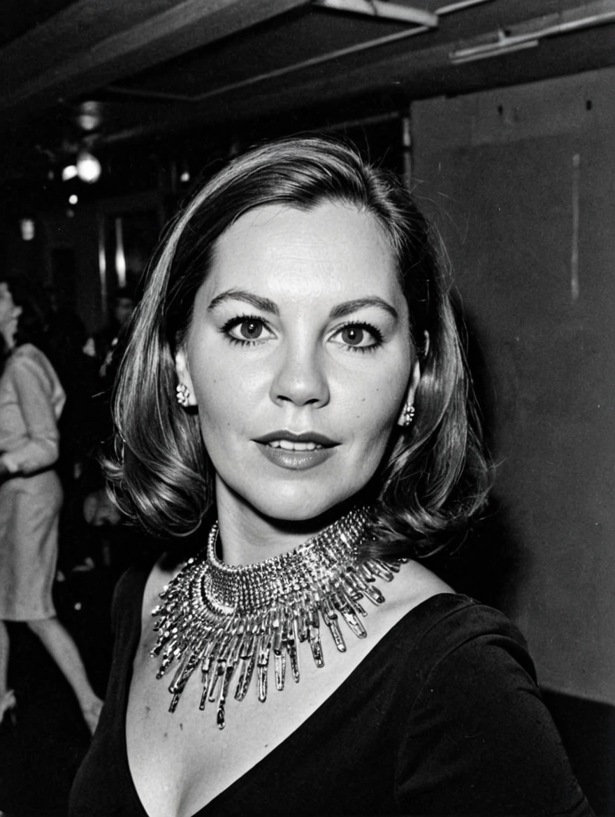 Woman dancing on dancefloor at Studio 54