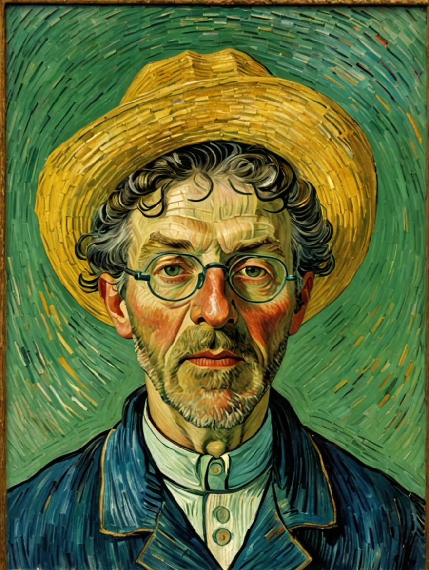 male portrait by Van Gogh