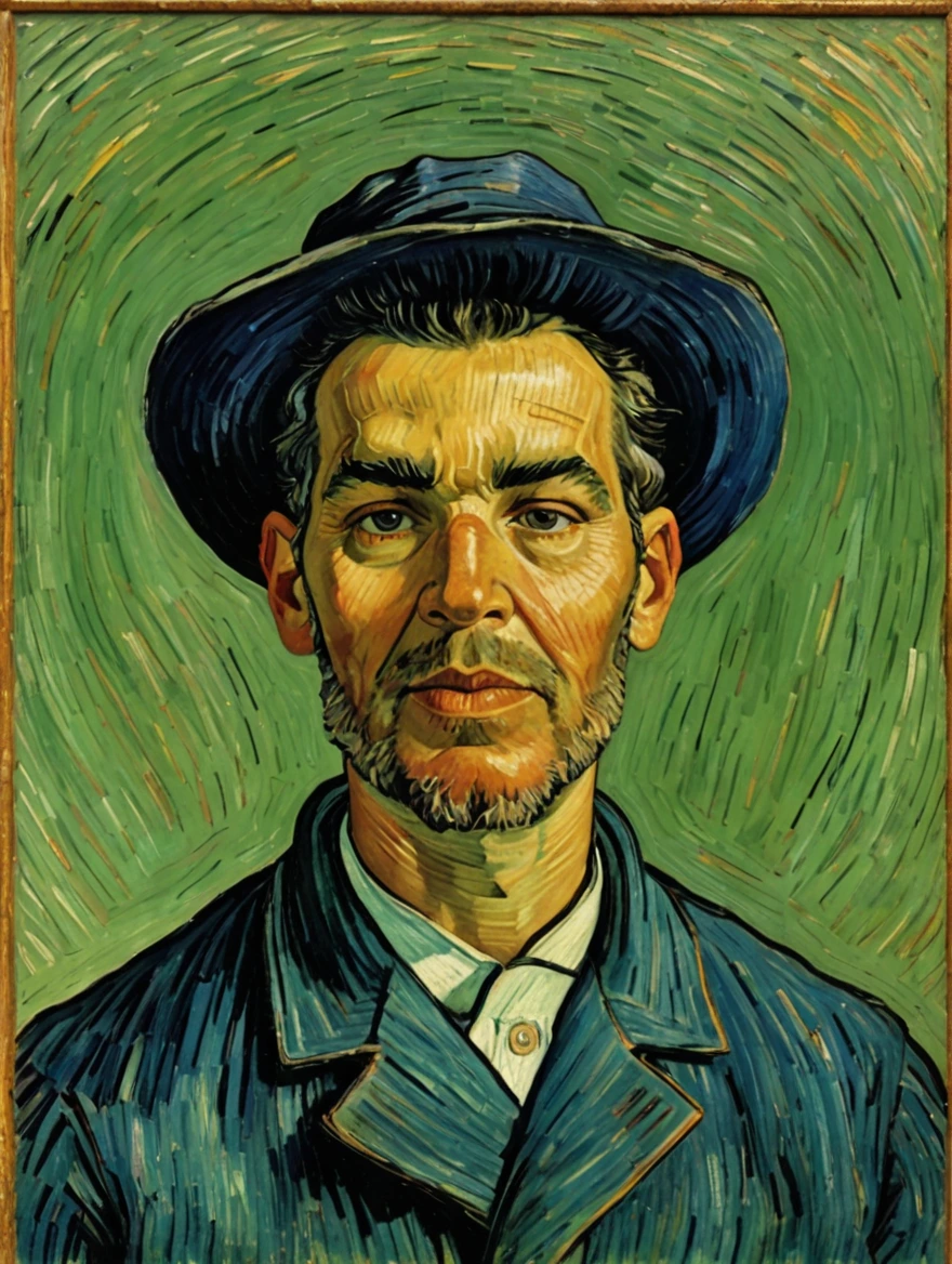 male portrait by Van Gogh