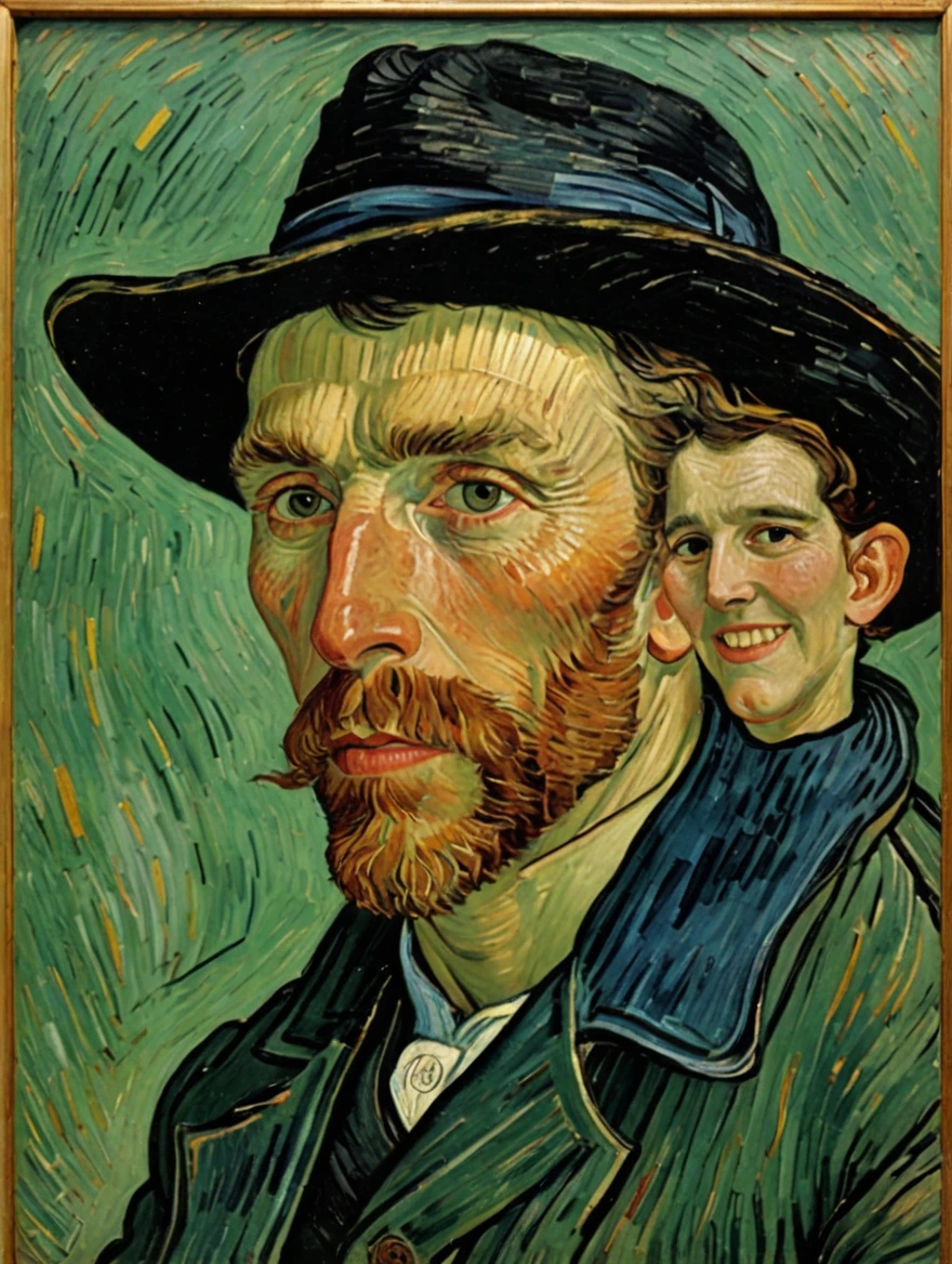 male portrait by Van Gogh