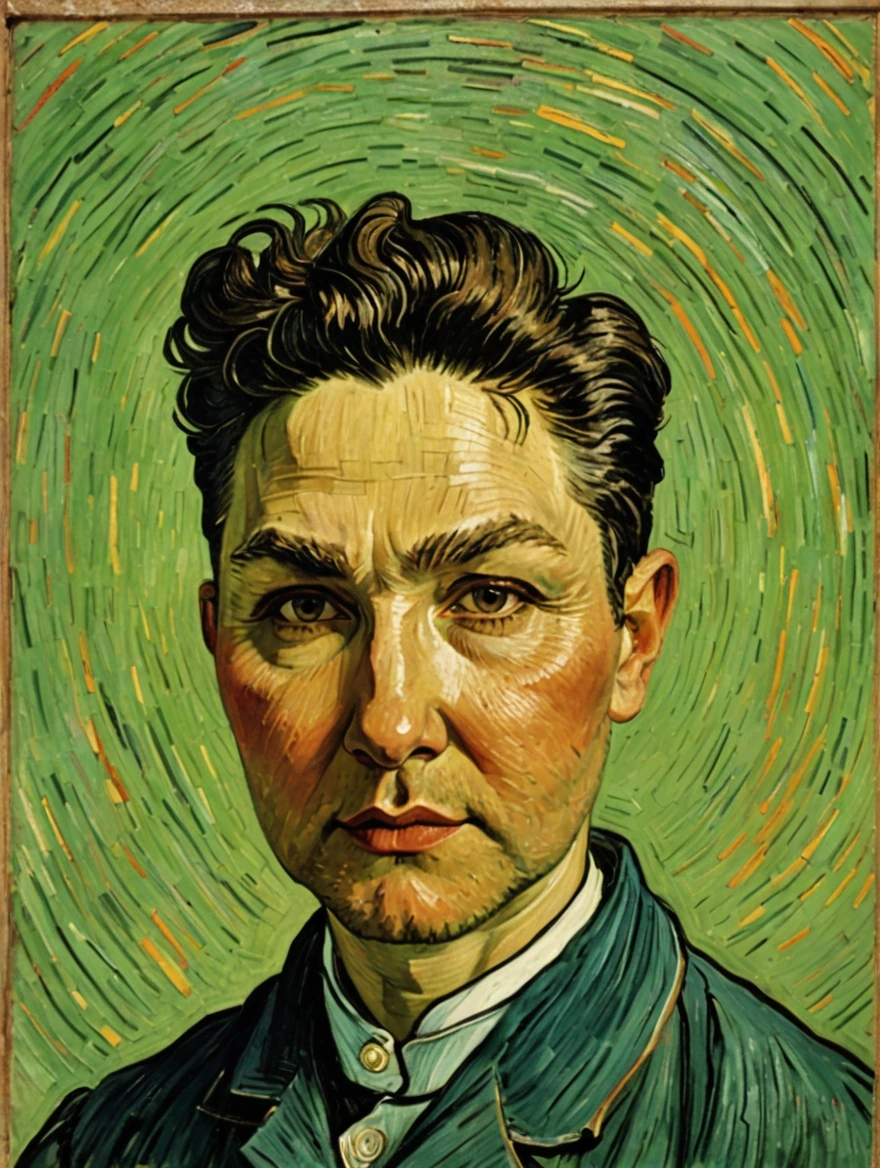 male portrait by Van Gogh