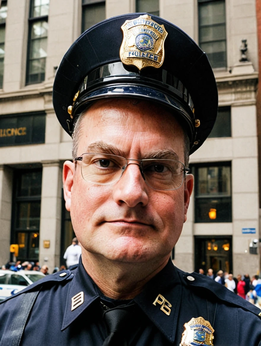 A new York police man