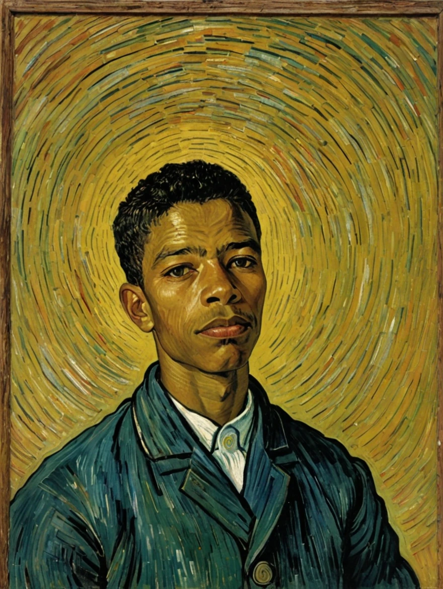 male portrait by Van Gogh