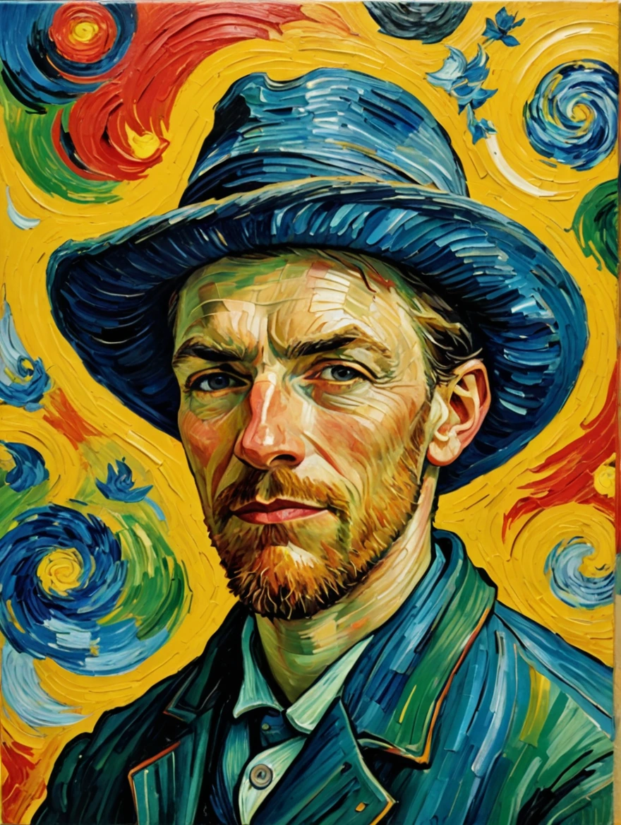 male portrait by Van Gogh