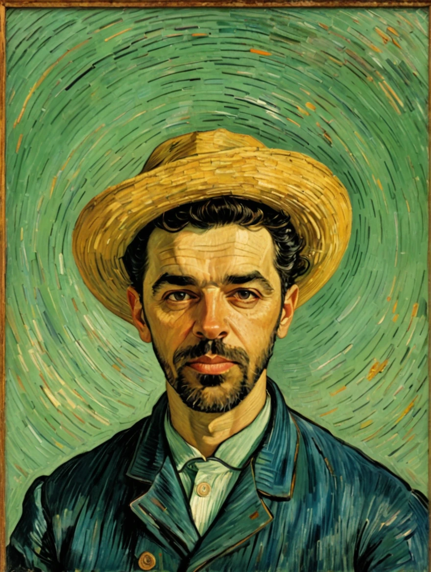 male portrait by Van Gogh