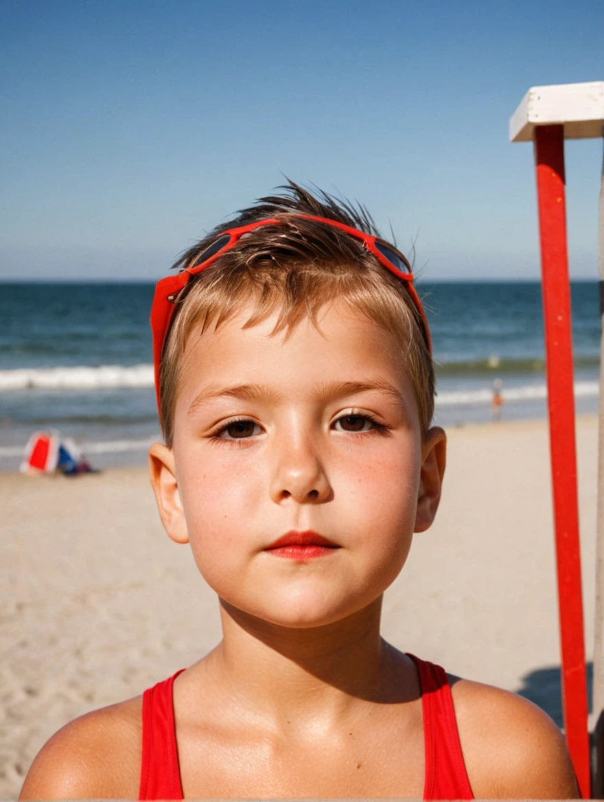 a super hot female lifeguard from Baywatch