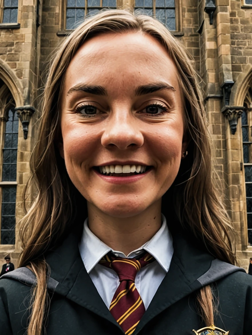 A female student at Hogwarts Academy