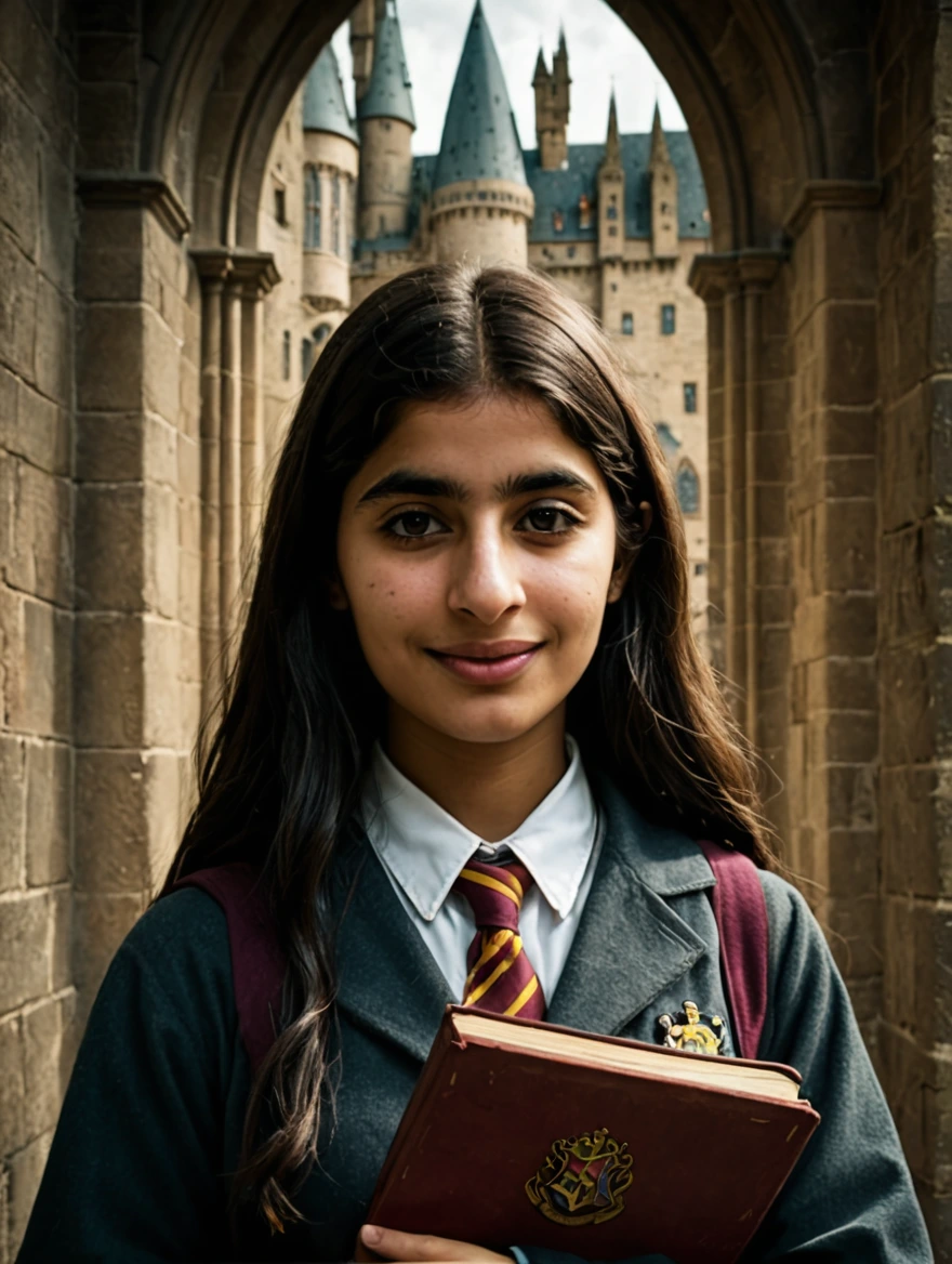 A female student at Hogwarts Academy