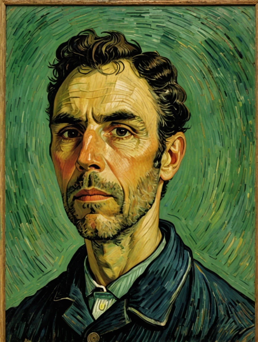 male portrait by Van Gogh