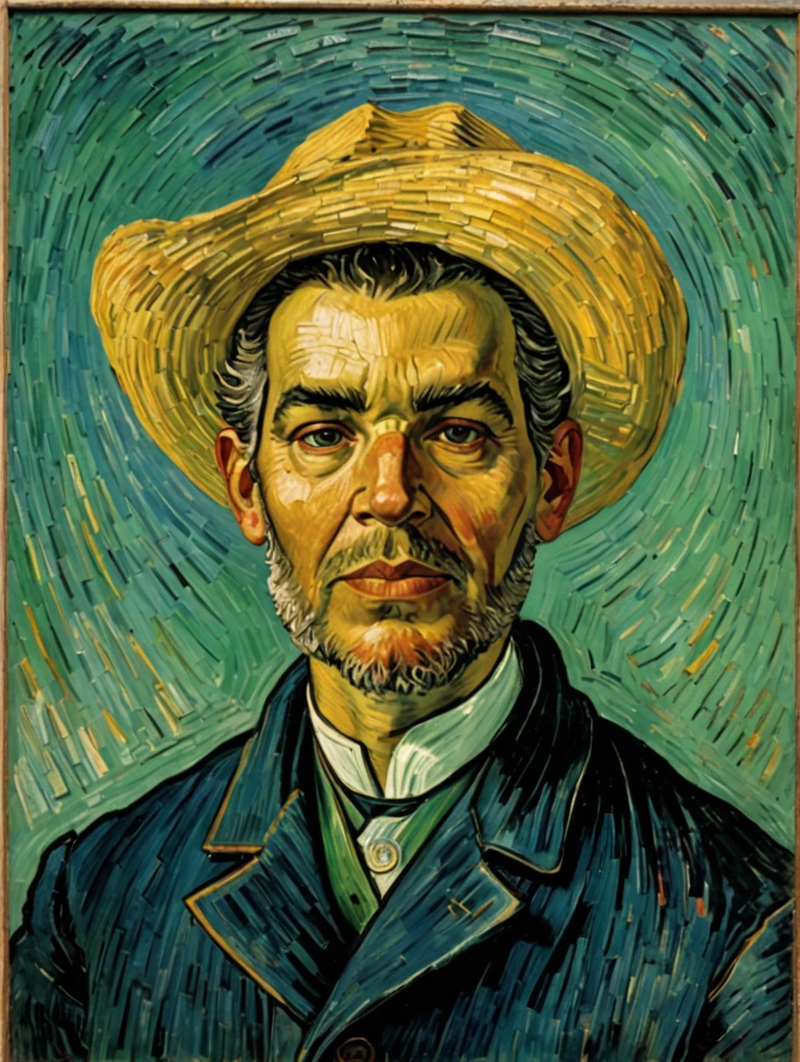 male portrait by Van Gogh