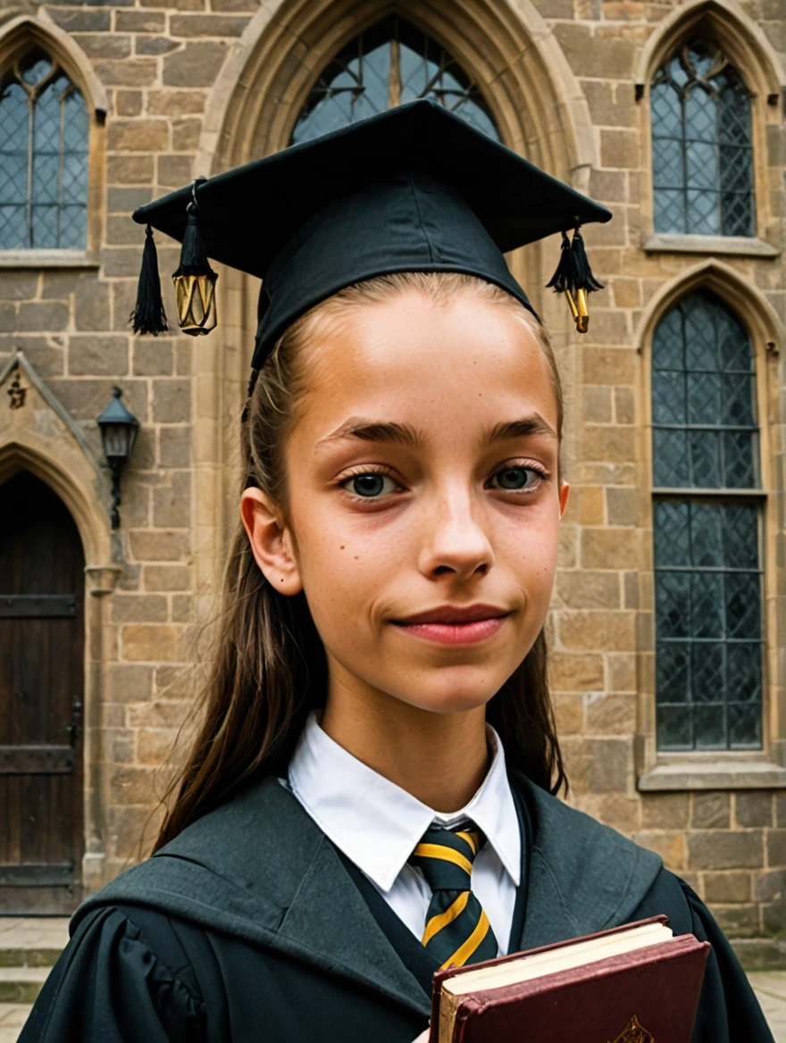 A female student at Hogwarts Academy