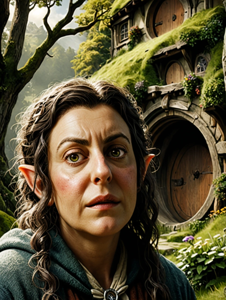 A female Hobbit