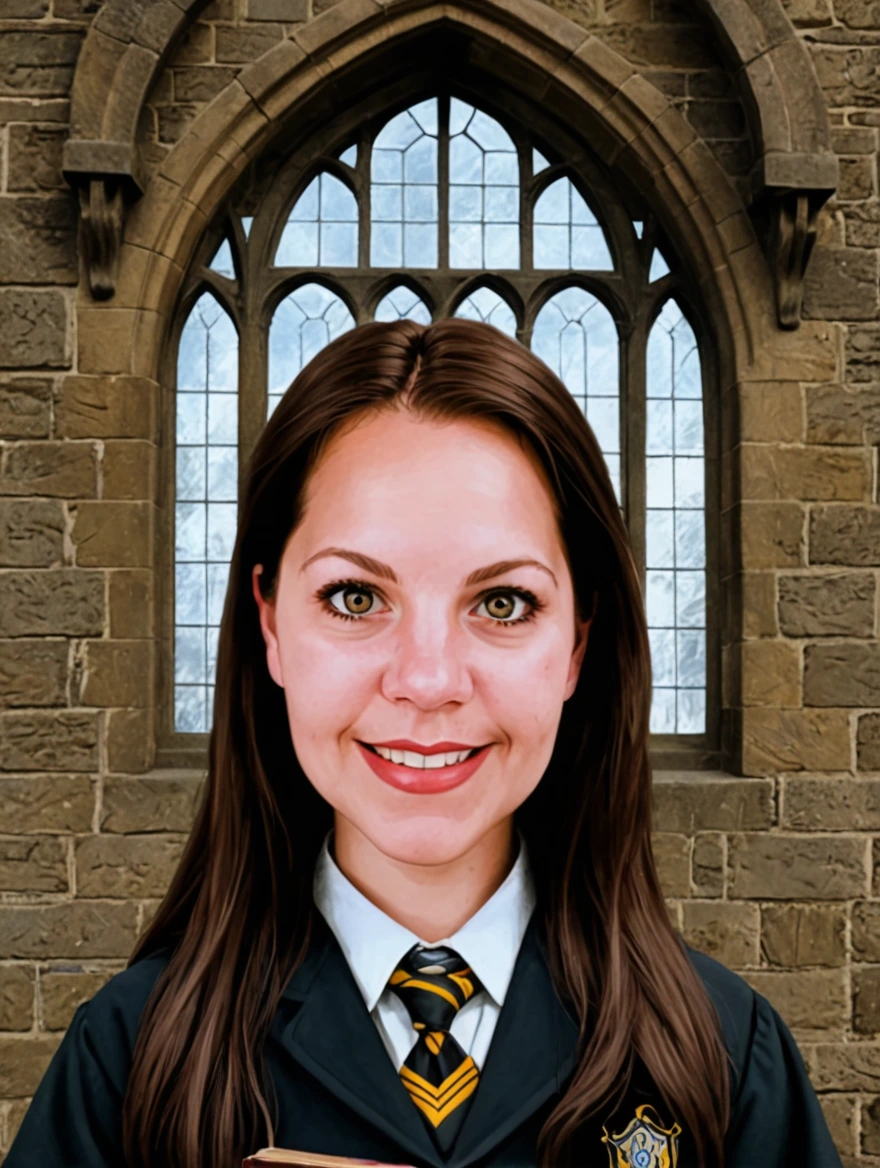 A female student at Hogwarts Academy