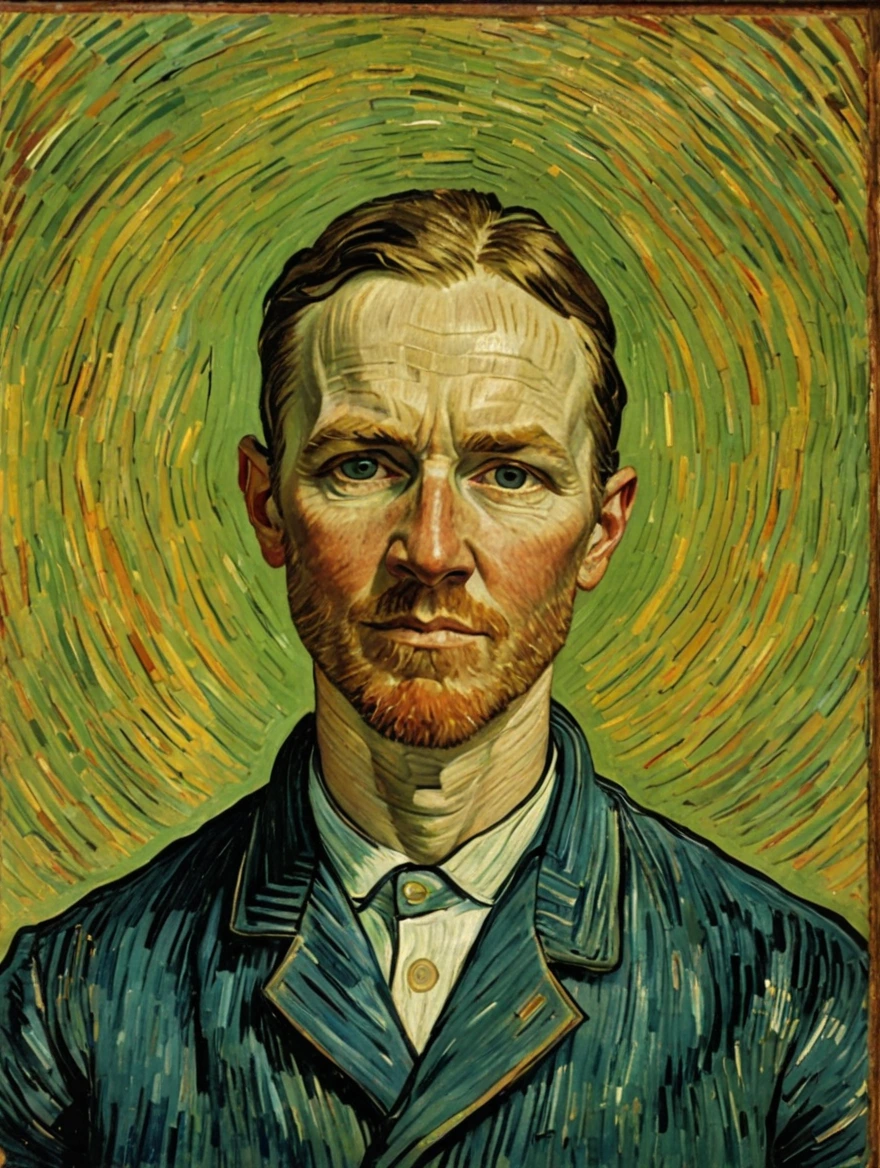 male portrait by Van Gogh