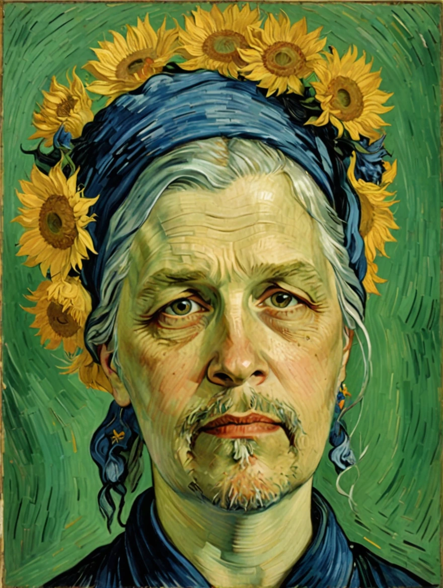 female portrait by Van Gogh