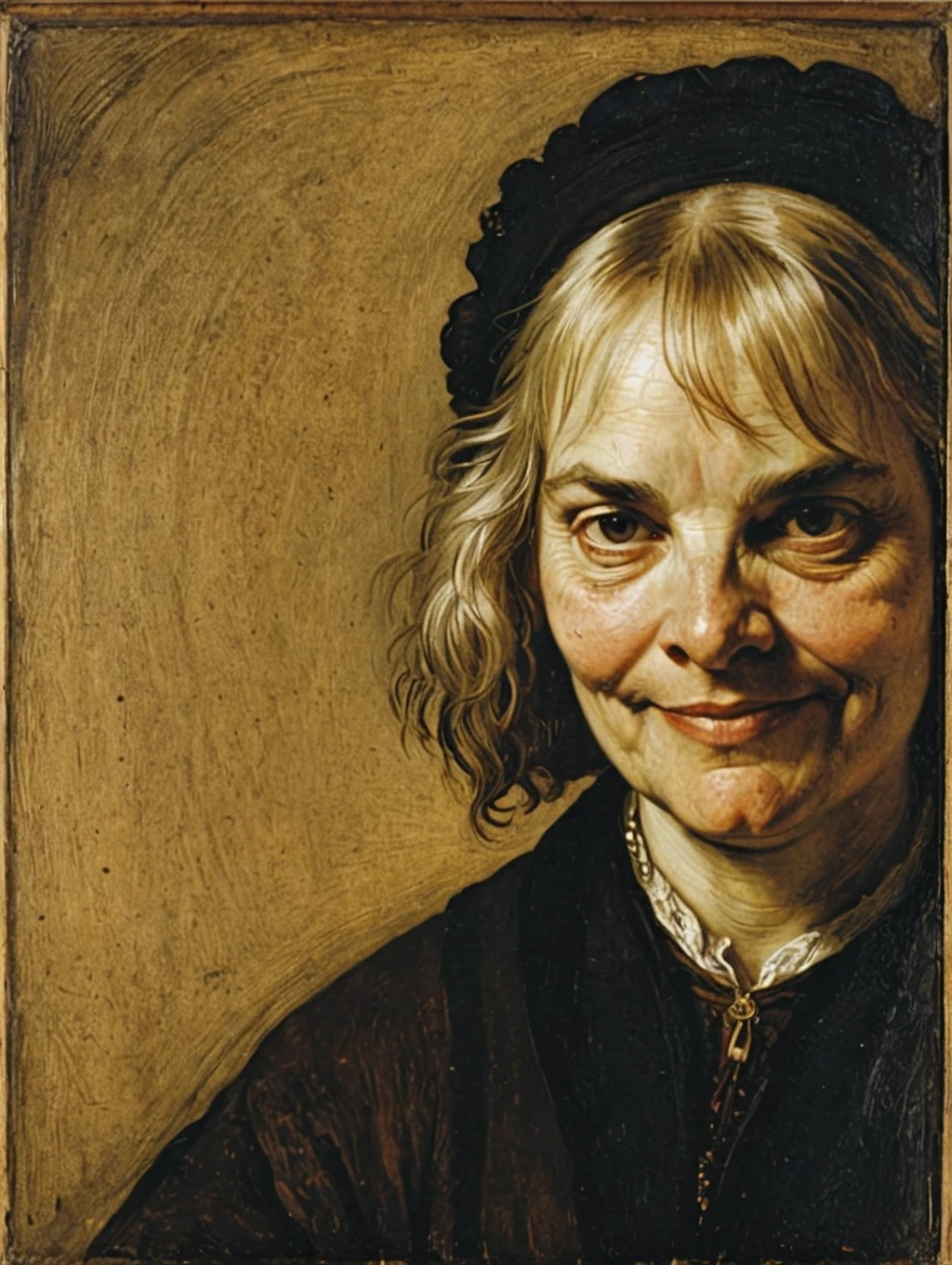 female portrait by Rembrandt