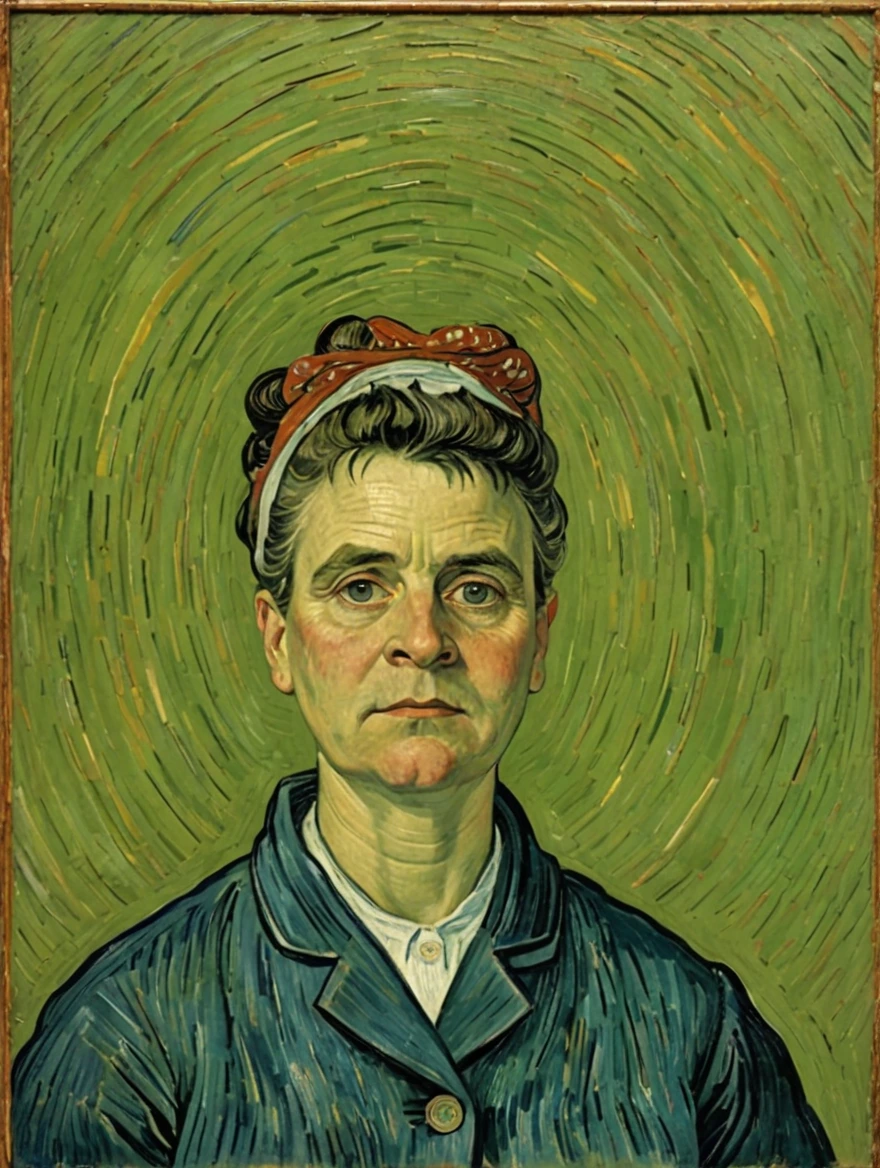 female portrait by Van Gogh