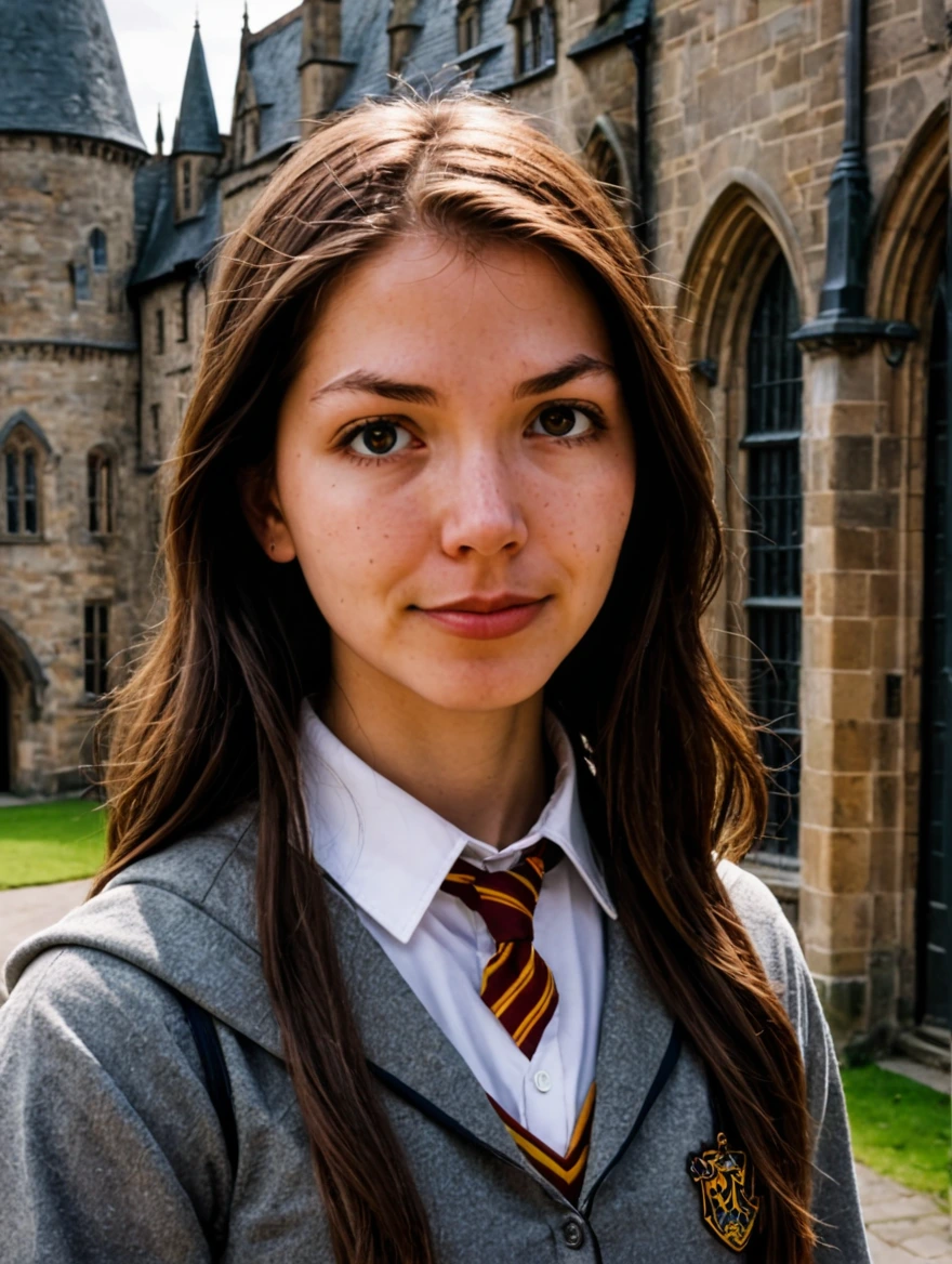 A female student at Hogwarts Academy