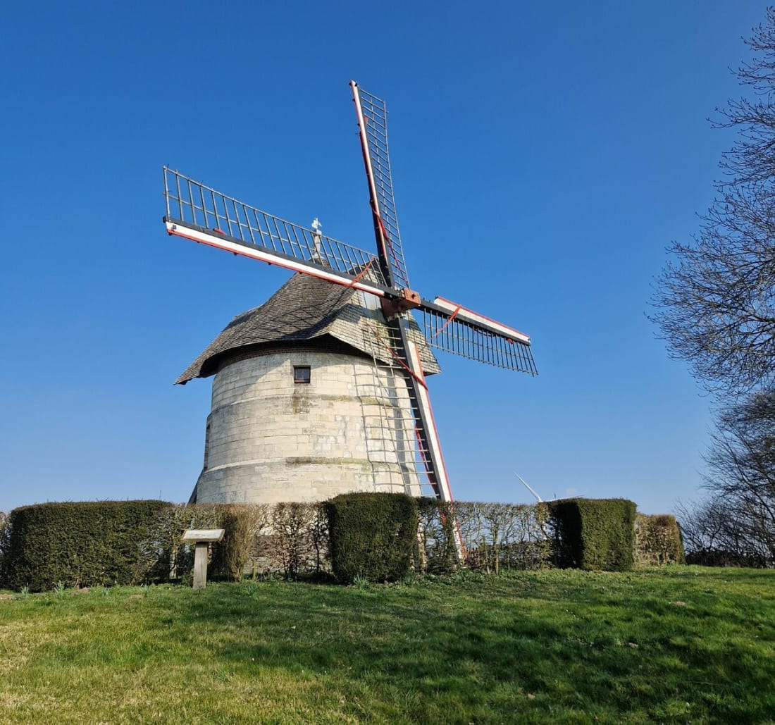 Mars Bleu, parcours marche ou VTT, et Moulin d'Eaucourt - Épagne-Épagnette