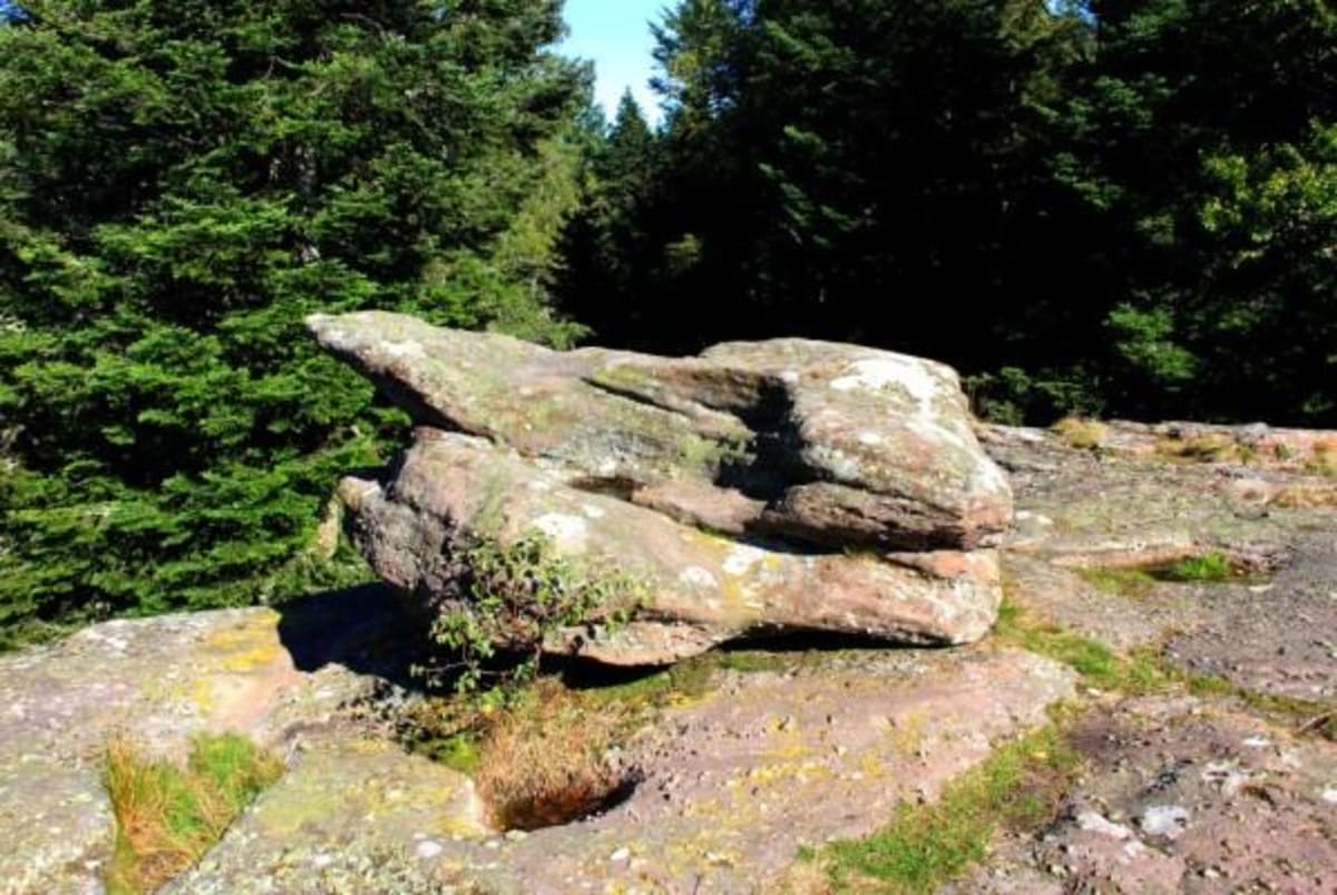 Balade celtique au légendaire rocher du Lottelfels - Oberhaslach