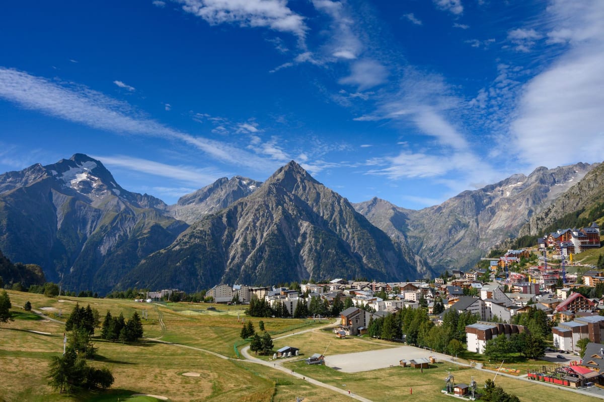 Panorama à 360° aux Deux Alpes et animaux des montagnes - Les Deux Alpes
