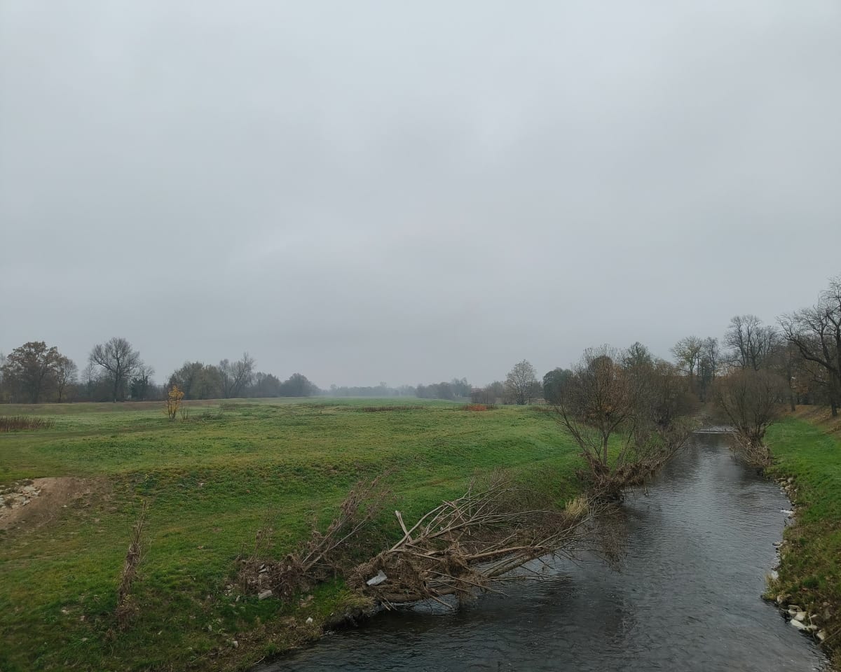 Spacer wałami przy kaczawie - Legnica