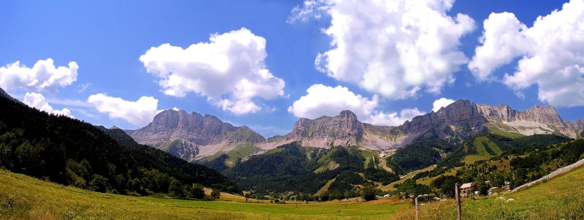 Gresse-en-Vercors et grâce du décor - Gresse-en-Vercors