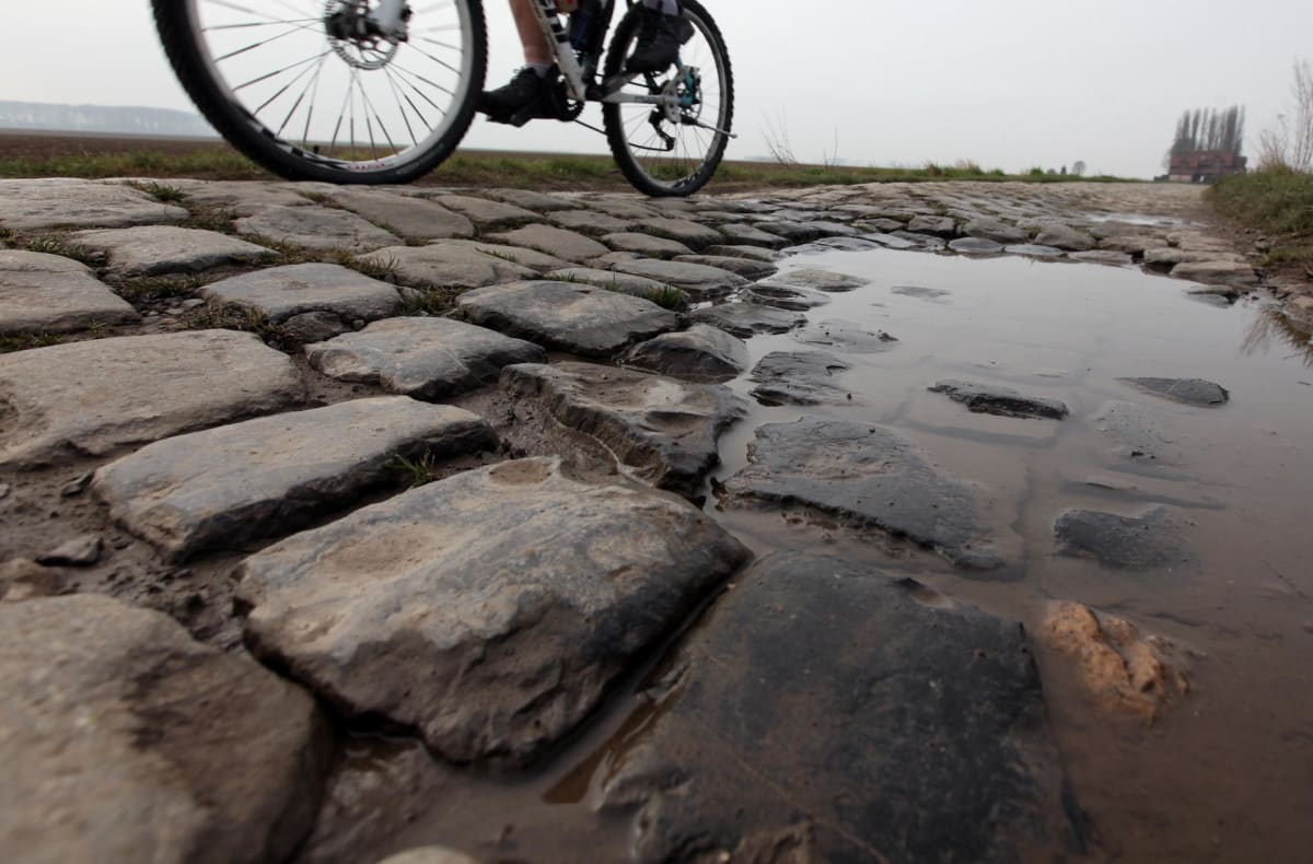 S'échapper d'Hasnon et s'imaginer coureur du Paris-Roubaix - Hasnon