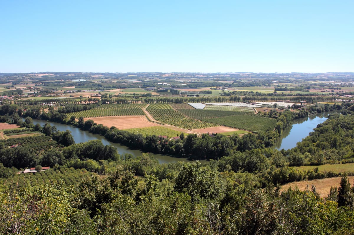 Balade à VTT et vue panoramique sur la vallée de la Garonne - Bon-Encontre