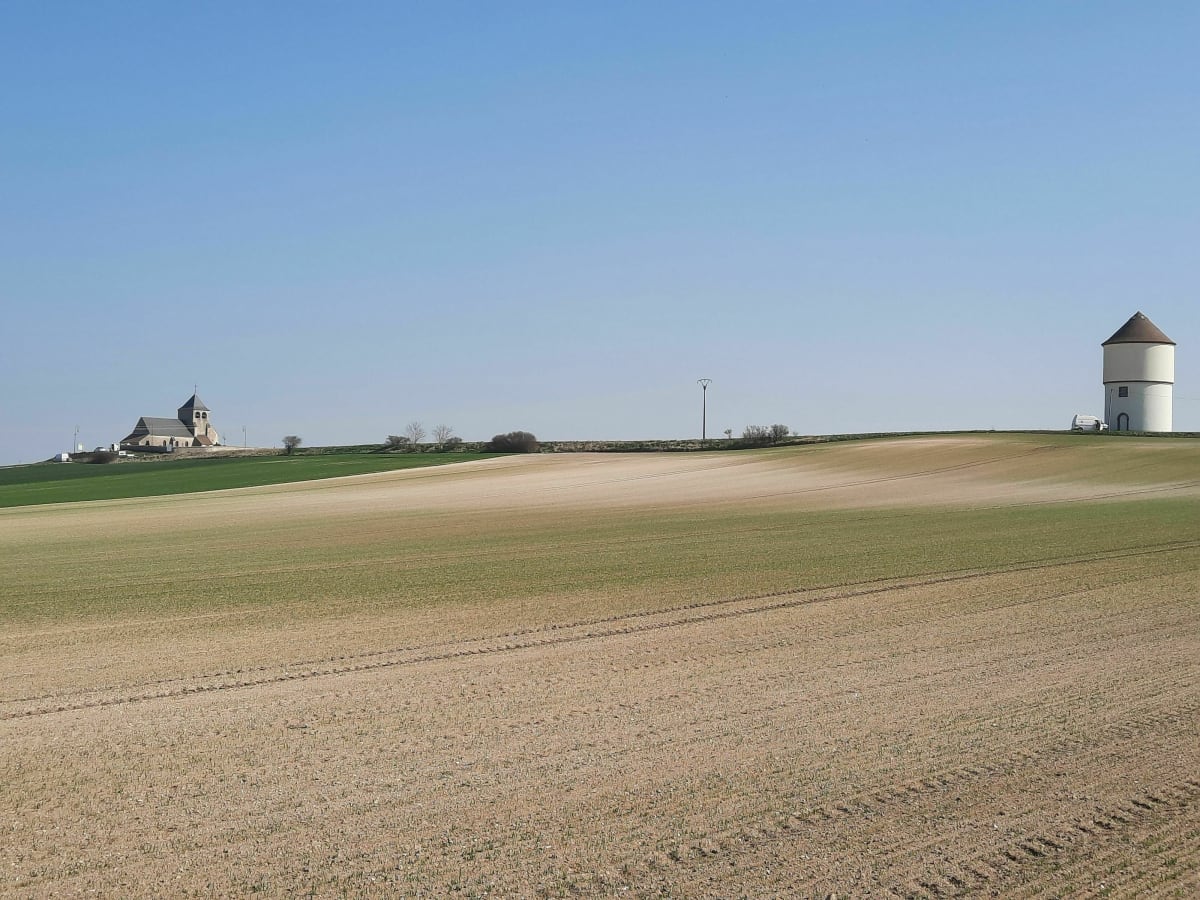Les villages, St-Hilaire et Crancey par la noue - Saint-Hilaire-sous-Romilly
