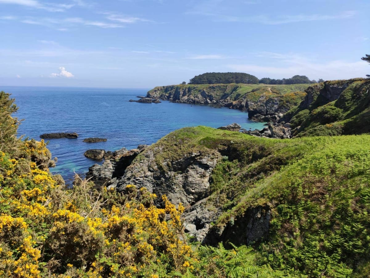 Balade entre sauzon et port deuborh - Estelle
