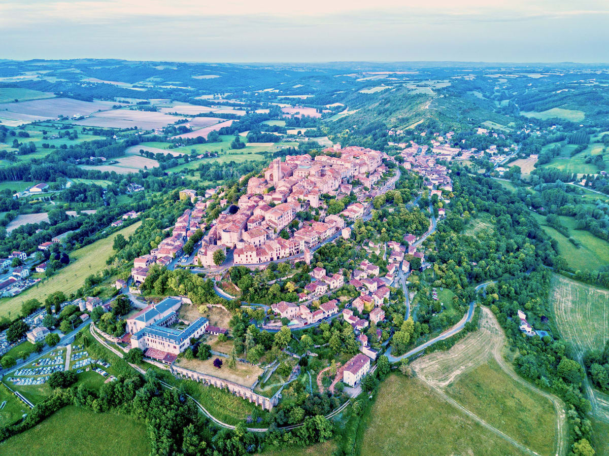Paysages du Tarn et incontournable village de Cordes-sur-ciel - Cordes-Sur-Ciel