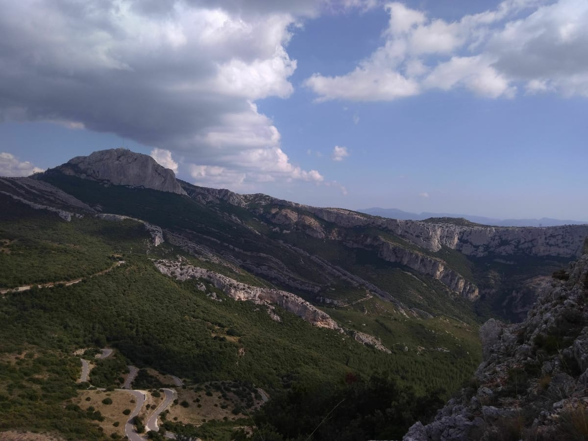 Sortie cyclo en VTT en direction de Saint-Zacharie - Gardanne