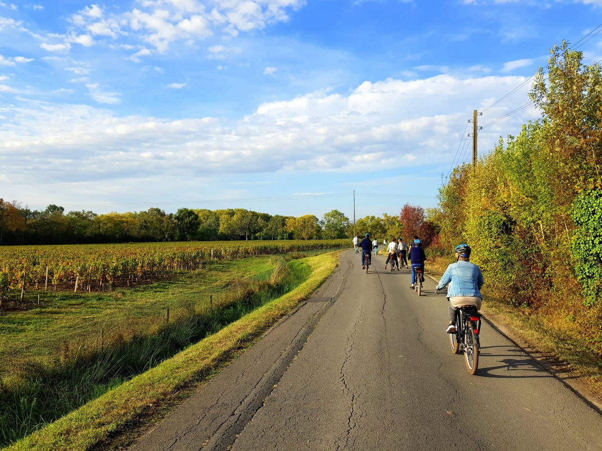 Sortie vélo de route tranquille - Pommiers
