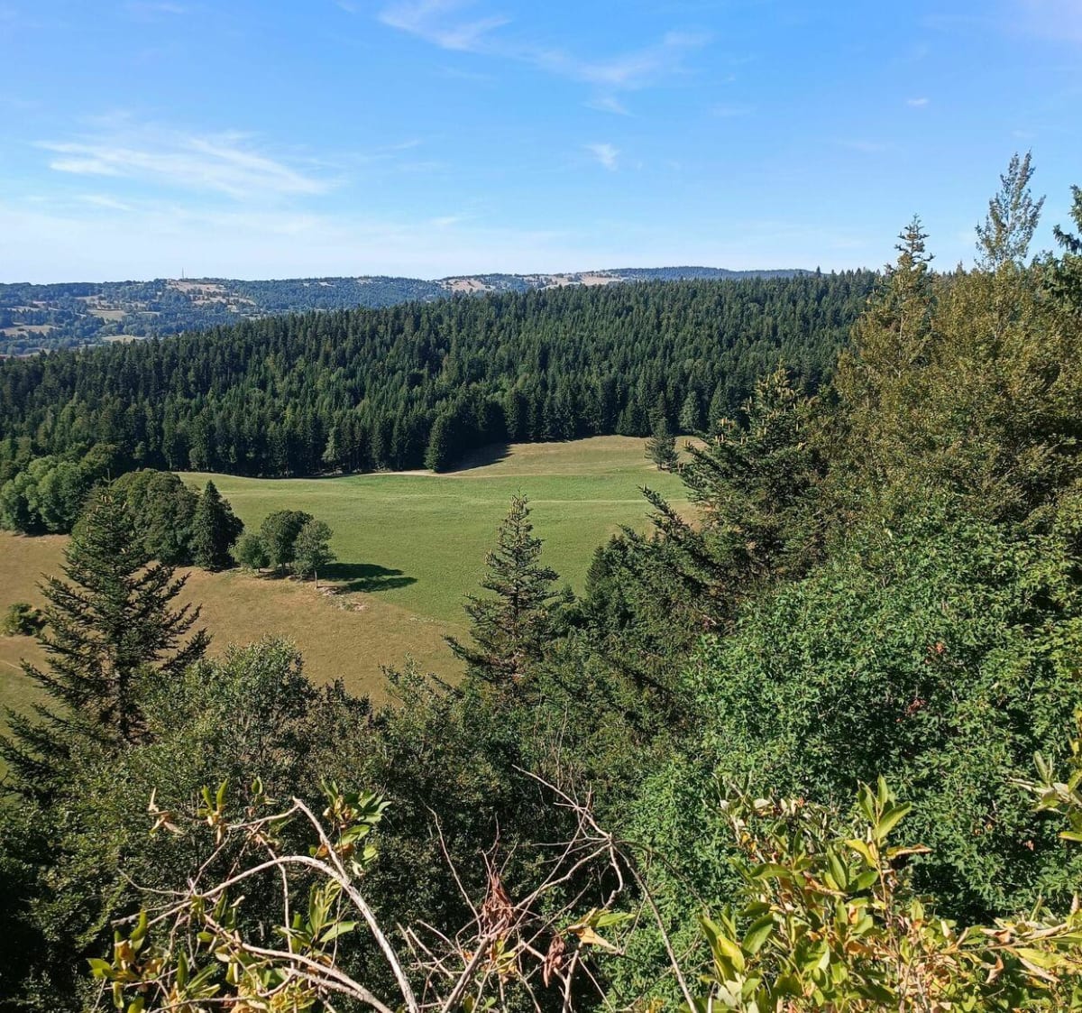 La roche Sarrazine - Métabief