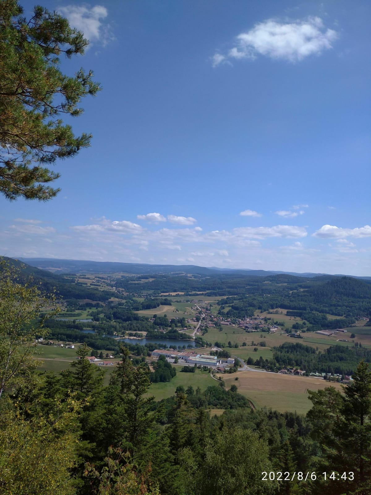 Vosges. Roche de l'Hermitage Champ le Duc - Champ-le-Duc