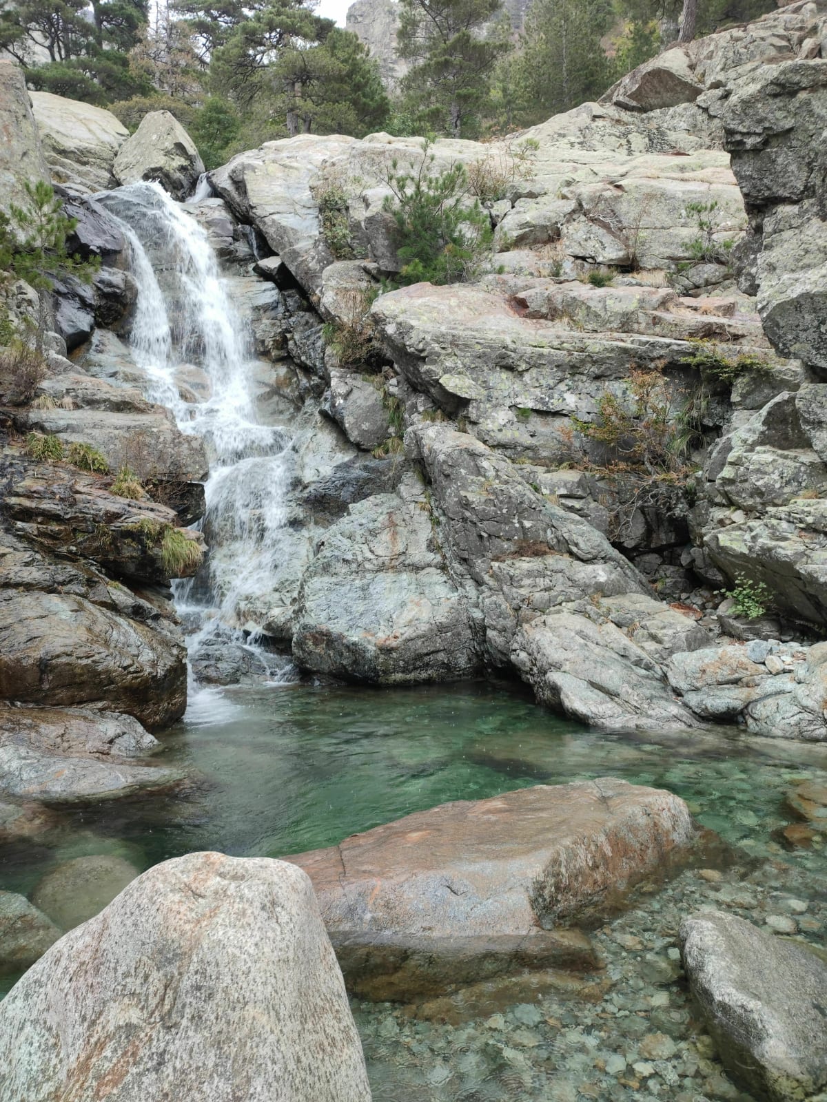 Cascade des anglais - Corse - Bocognano