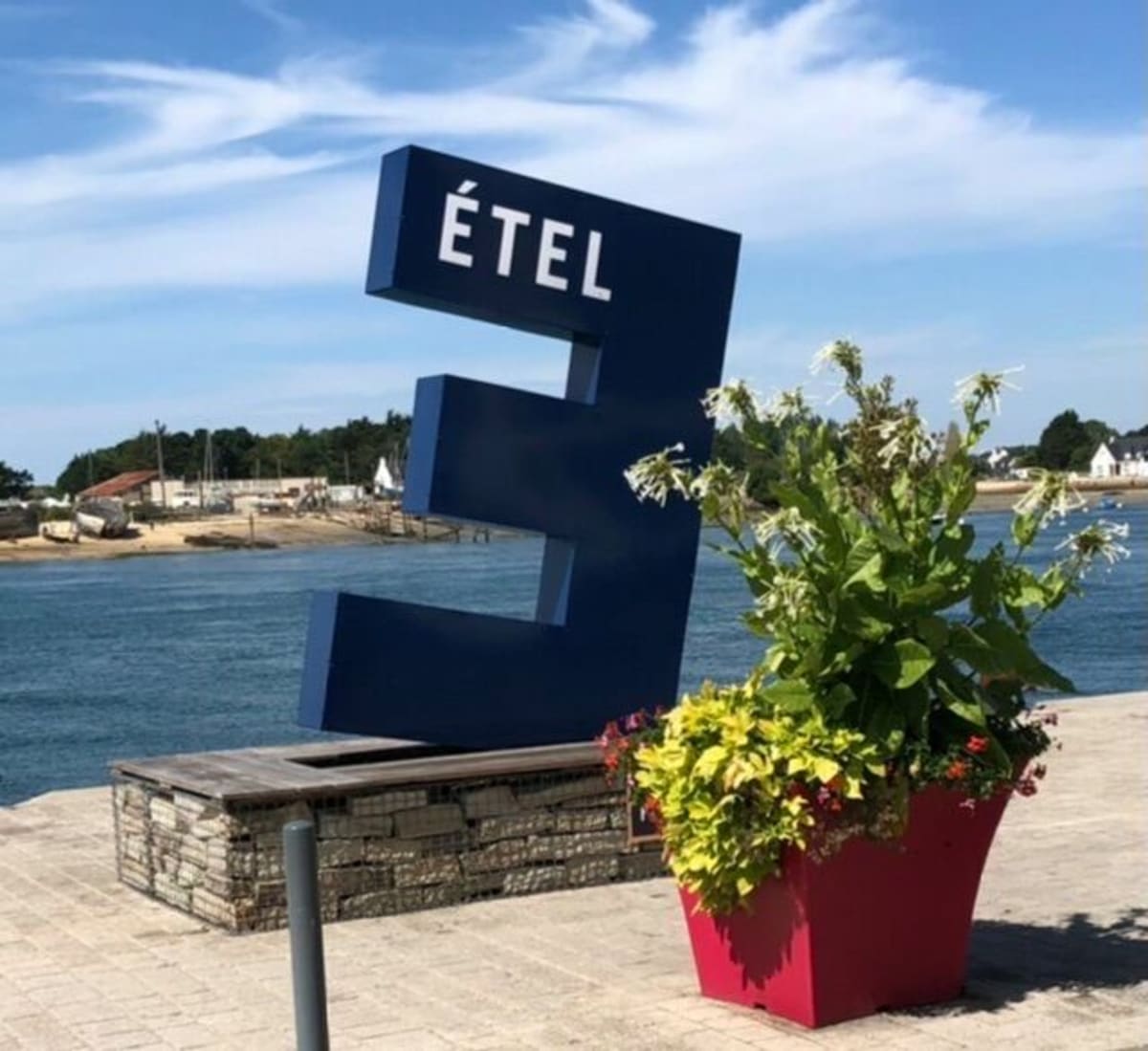 Sortie le long de l'Etel - Étel