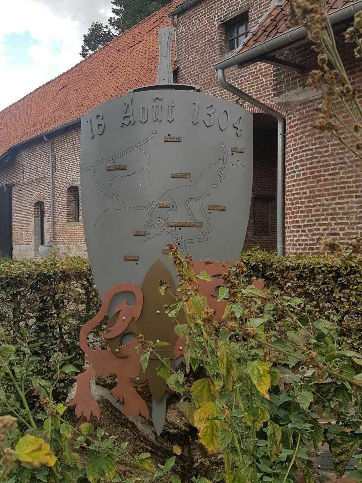 Mons-en-Pévèle  11kms450 sur les traces de la bataille 1304. - Pierre