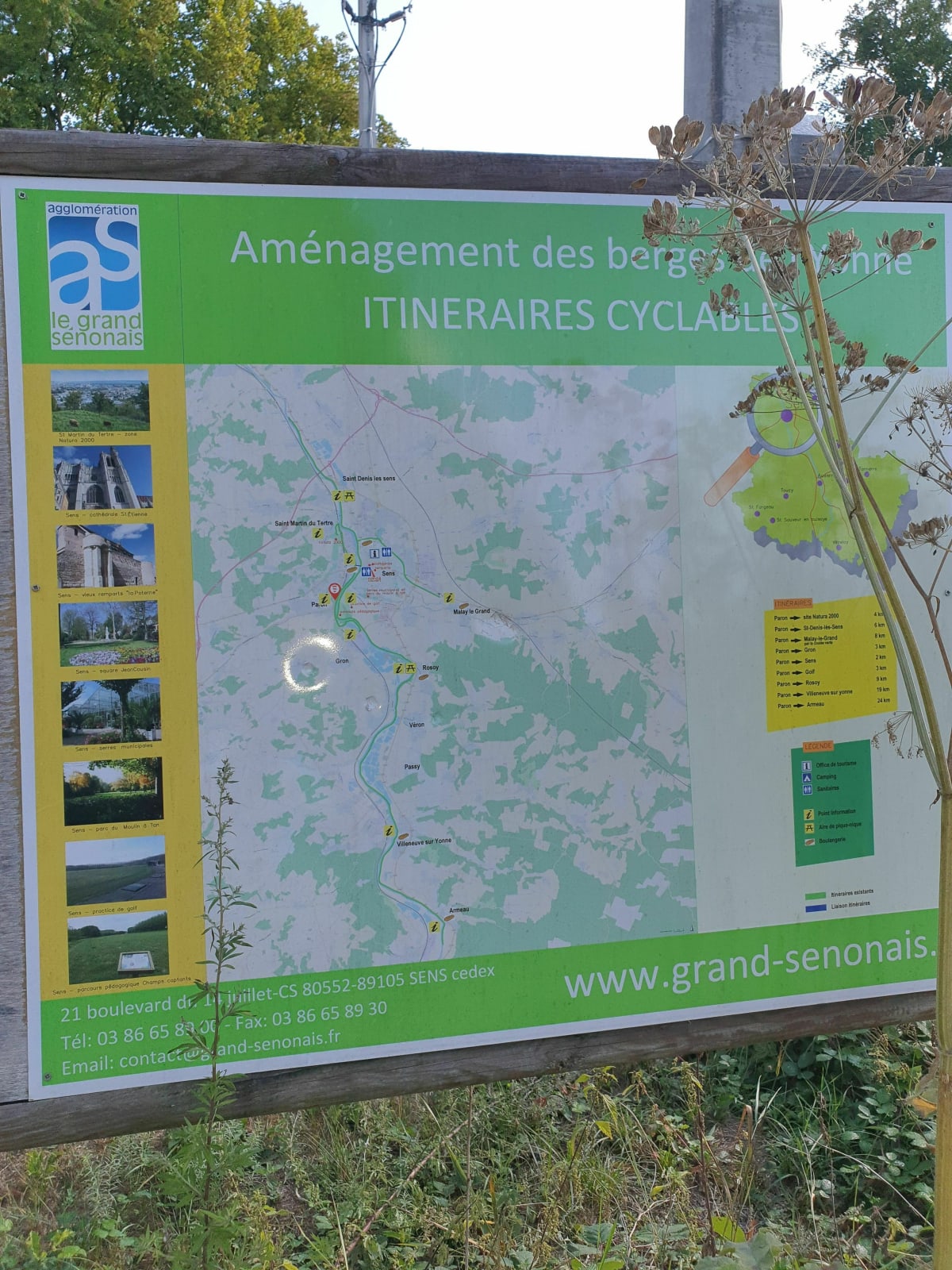 Sortie sénonaise entre ville et campagne - Sens
