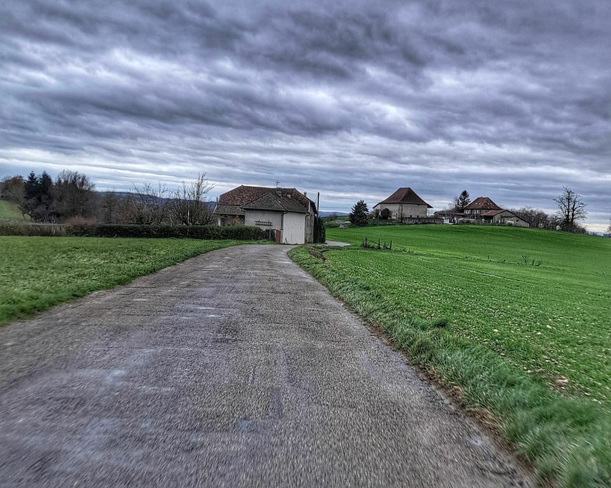 Sortie vélo dans les alentours de la Tour du Pin - Saint-Jean-de-Soudain
