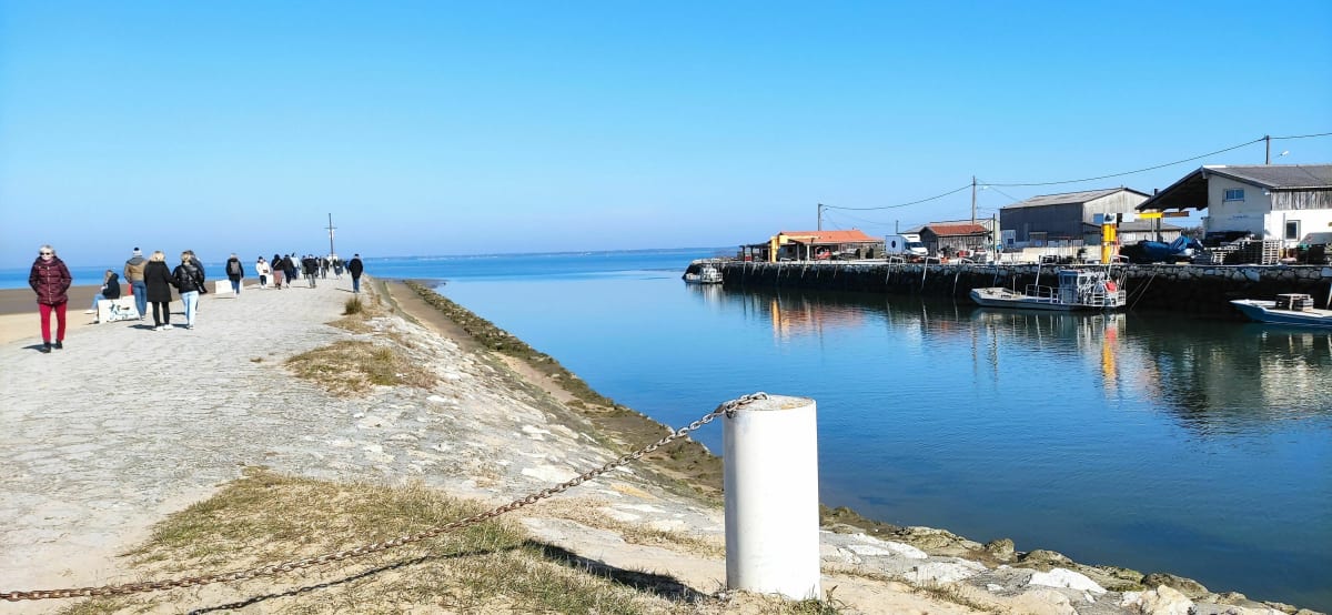 Sortie vélo sentier littoral entre Gujan-Arcachon - Gujan-Mestras