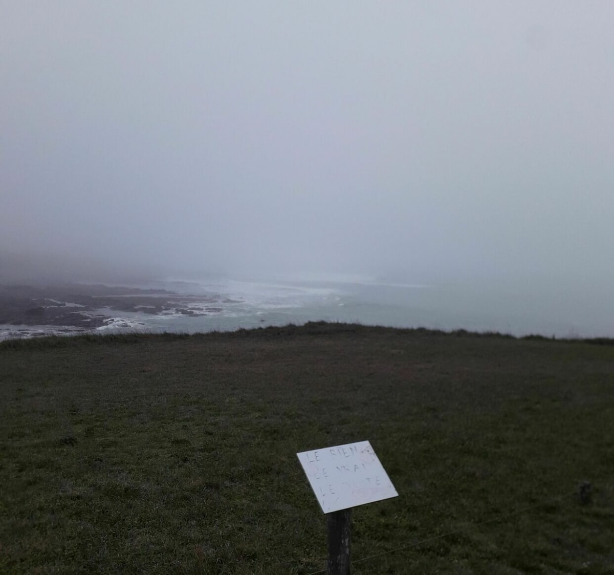 Sortie vélo par de temps de brume - Talmont-Saint-Hilaire